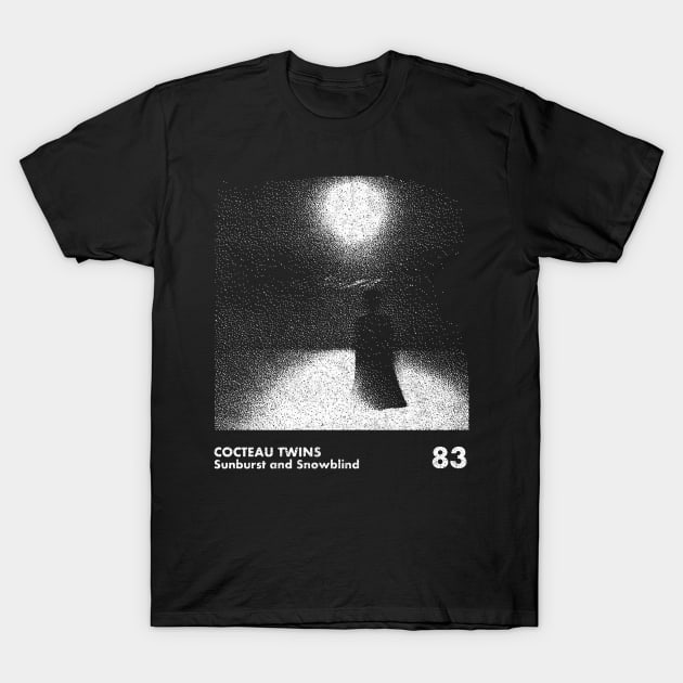 Cocteau Twins / Minimalist Graphic Artwork Design T-Shirt by saudade